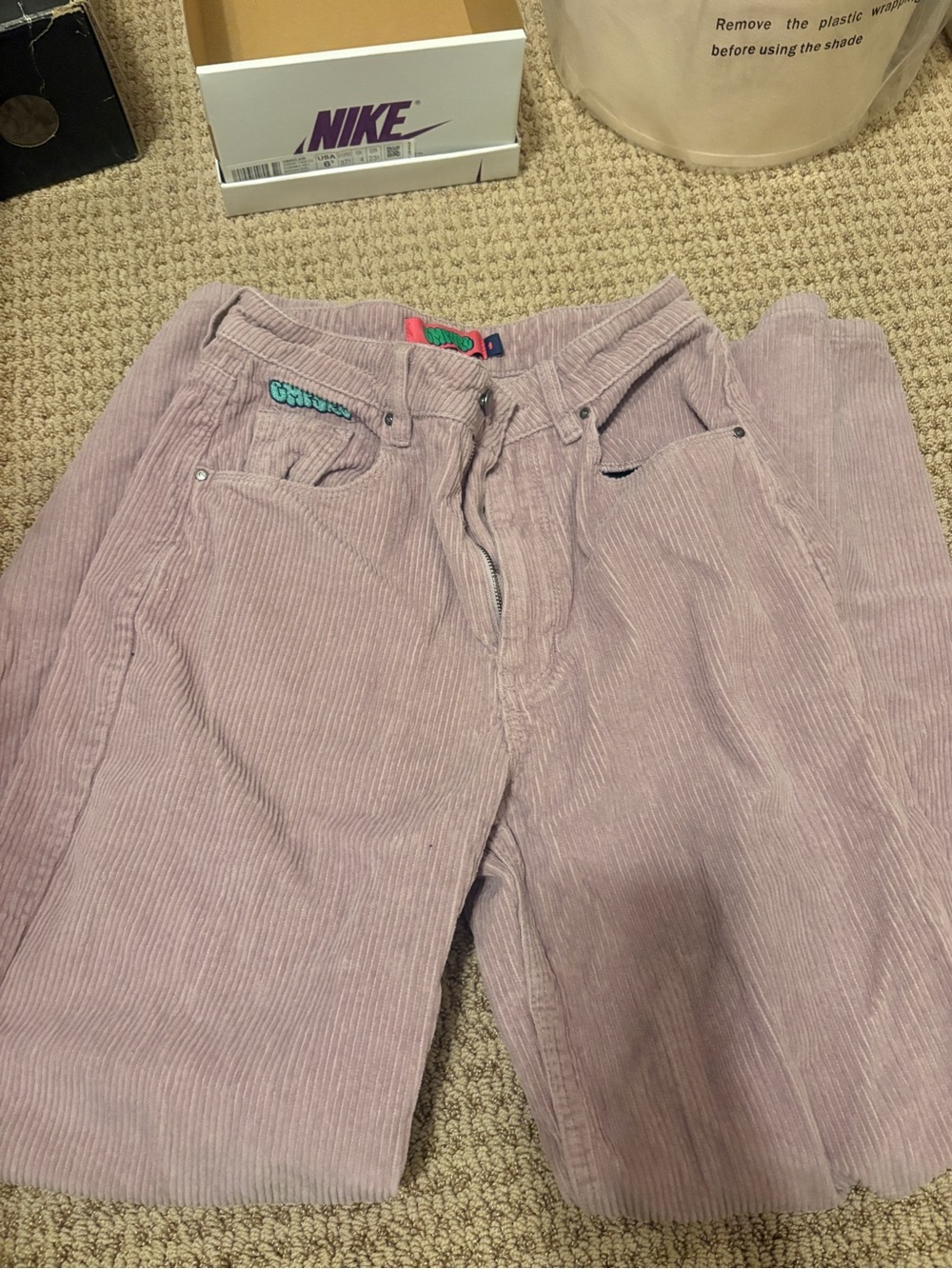 Zumiez Lavender Corduroy Pants